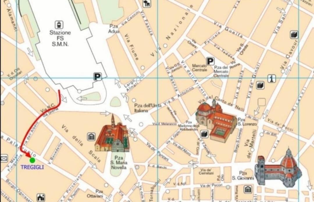Tre Gigli Firenze Apartment, 5 Minutes From Station, Via Palazzuolo 55 Exterior foto
